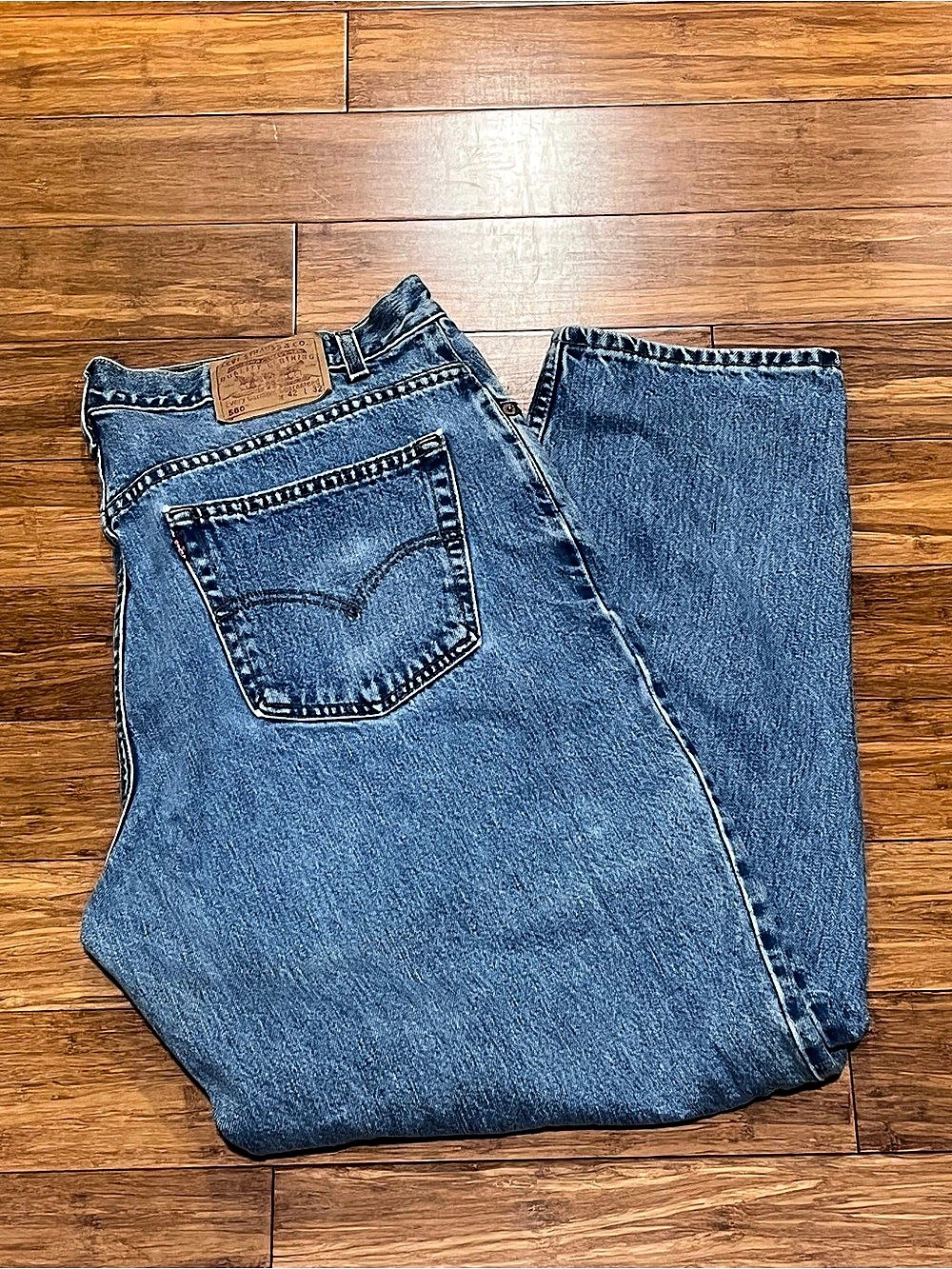 Levi's 560 Men's Blue Relaxed Jeans W42/L32